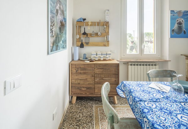 Focaincontromano Seaview, Genova: Autunno, Estate, Primavera, Sala da pranzo, Soggiorno