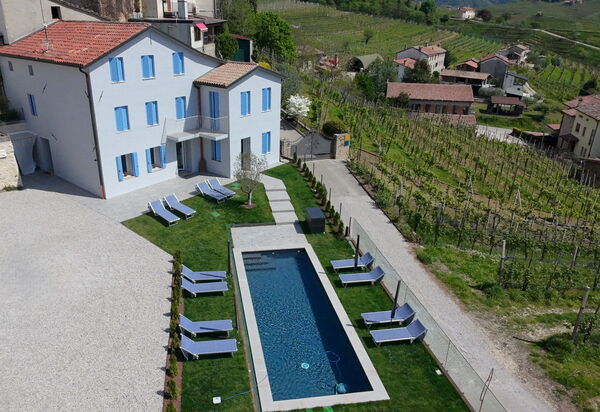 Villa Dolce Bacio, Pool and Spa, Valdobbiadene: Autunno, Estate, Piscina, Primavera