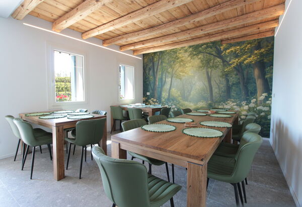 Villa Dolce Bacio, Pool and Spa, Valdobbiadene: Autunno, Estate, Primavera, Sala da pranzo