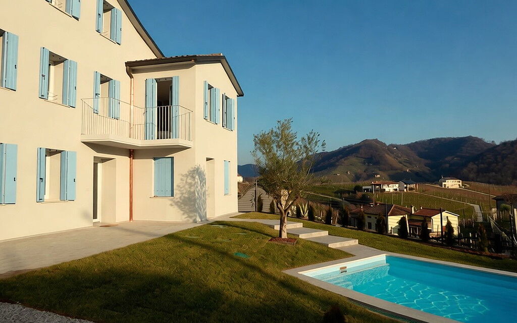 Villa Dolce Bacio, Pool and Spa, Valdobbiadene: Autunno, Estate, Esterni, Primavera