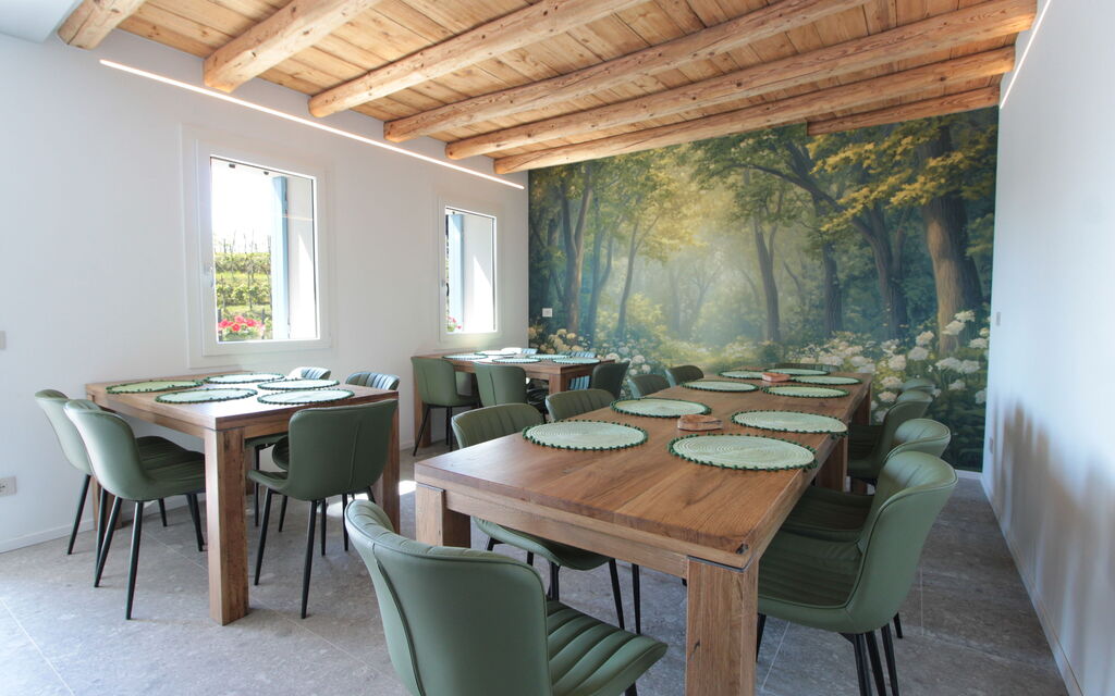 Villa Valdobbiadene Pool Spa: Autunno, Estate, Primavera, Sala da pranzo