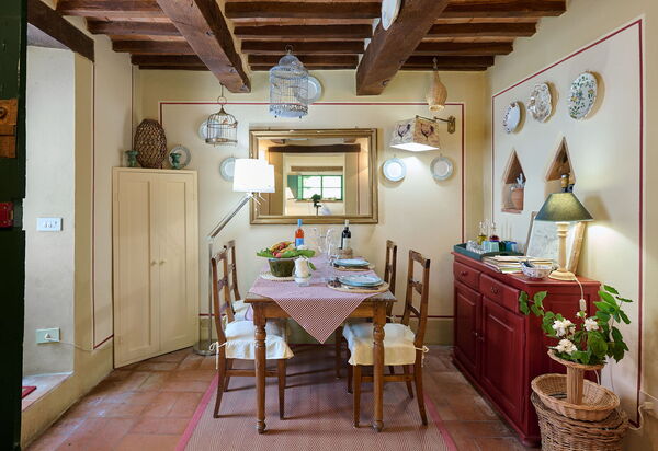 Il Gallinaio, Vivo D'Orcia: Autumn, Dining Room, Spring, Summer