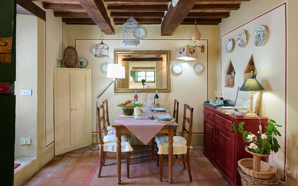 Il Gallinaio, Vivo D'Orcia: Autunno, Estate, Primavera, Sala da pranzo