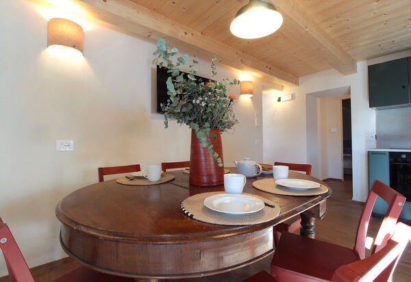 Casa Tomà Mountain View Cortina: Autumn, Dining Room, Spring, Summer, Winter