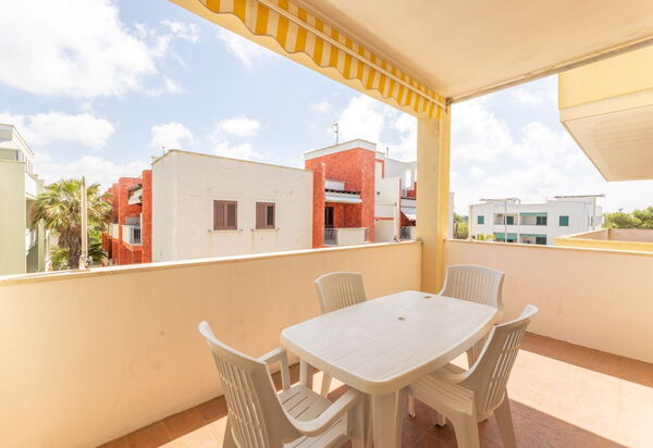 Appartamento Smeraldo, Gallipoli: all'aperto, Autunno, Balcone / Terrazza / Patio, Estate, Esterni, Inverno, Primavera, Vista Panoramica
