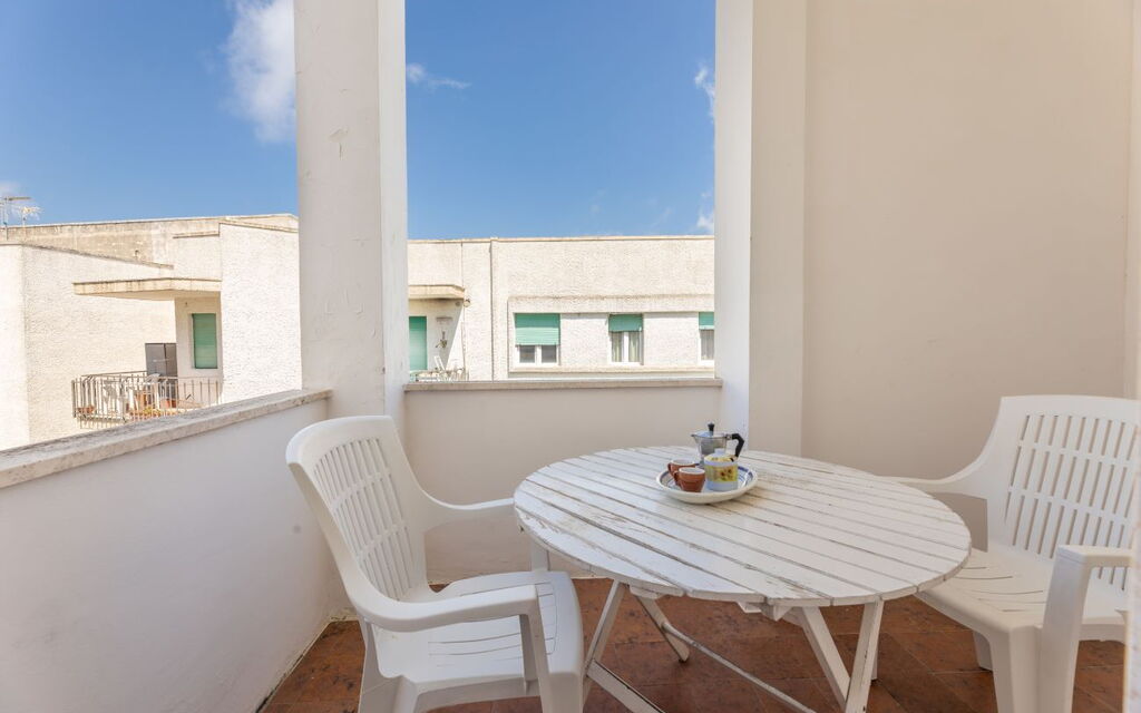 Appartamento Smeraldo, Gallipoli: all'aperto, Autunno, Balcone / Terrazza / Patio, Estate, Esterni, Inverno, Primavera, Vista Panoramica