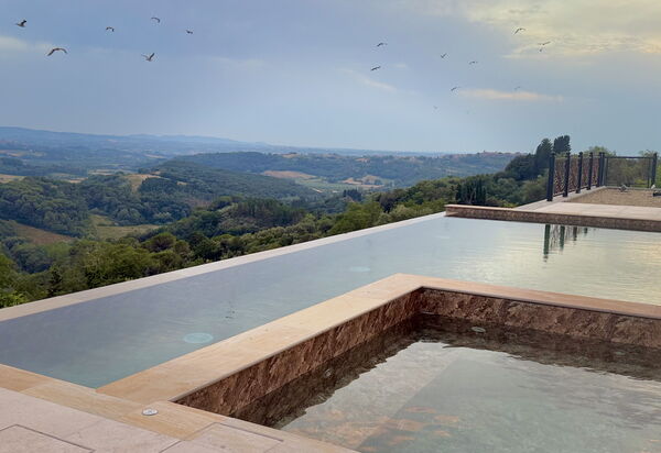 Villa Elisa: Esterni, Piscina, Vista Panoramica