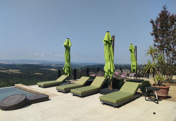 Villa Elisa: Building Exterior, Pool, Scenic View