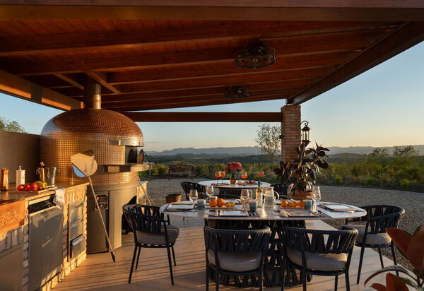 Villa Elisa: Building Exterior, Kitchen, Outdoor, Scenic View, Summer