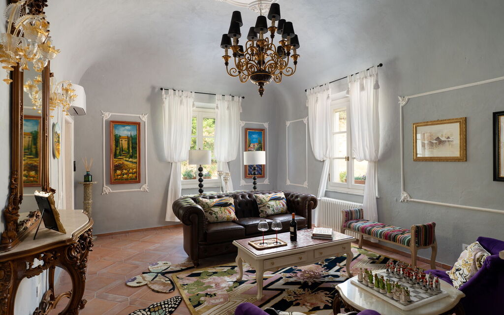 Villa Elisa: Living Room