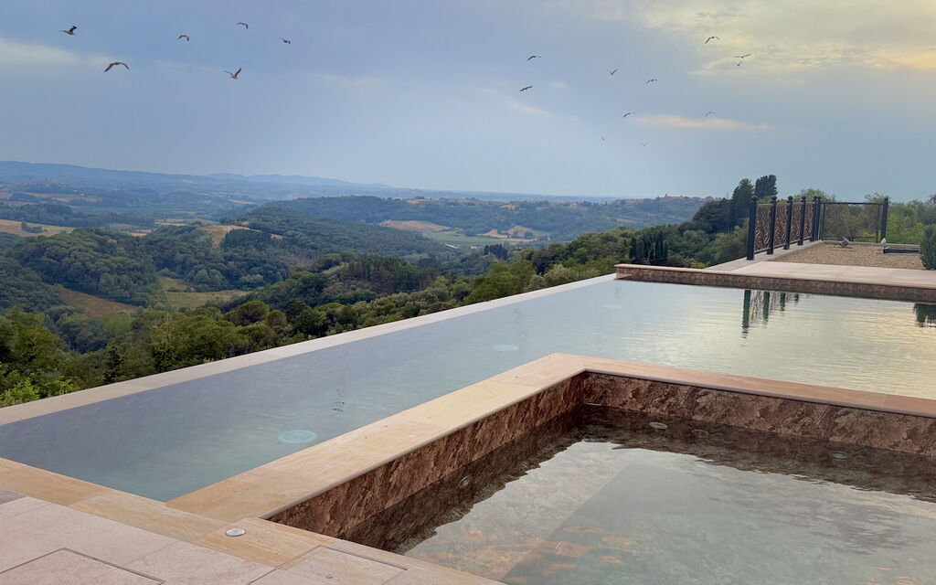 Villa Elisa: Esterni, Piscina, Vista Panoramica