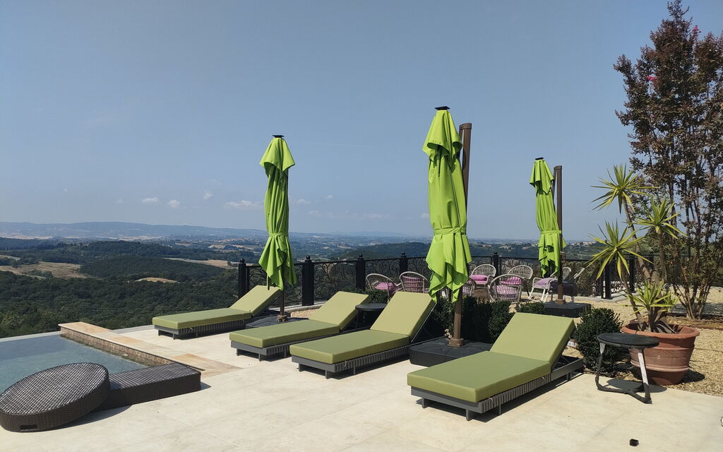 Villa Elisa: Esterni, Piscina, Vista Panoramica