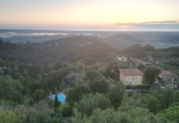 Villa Il Torrazzo, Vista Mare, Massarosa: Autunno, Estate, Primavera, Vista Panoramica