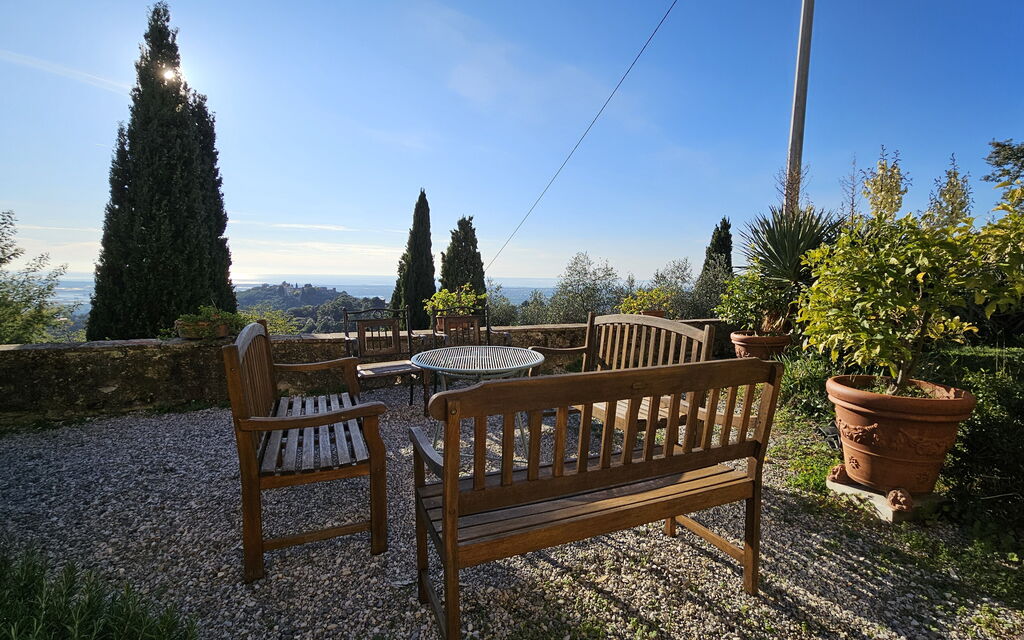 Villa Il Torrazzo, Vista Mare, Massarosa: all'aperto, Balcone / Terrazza / Patio, Esterni
