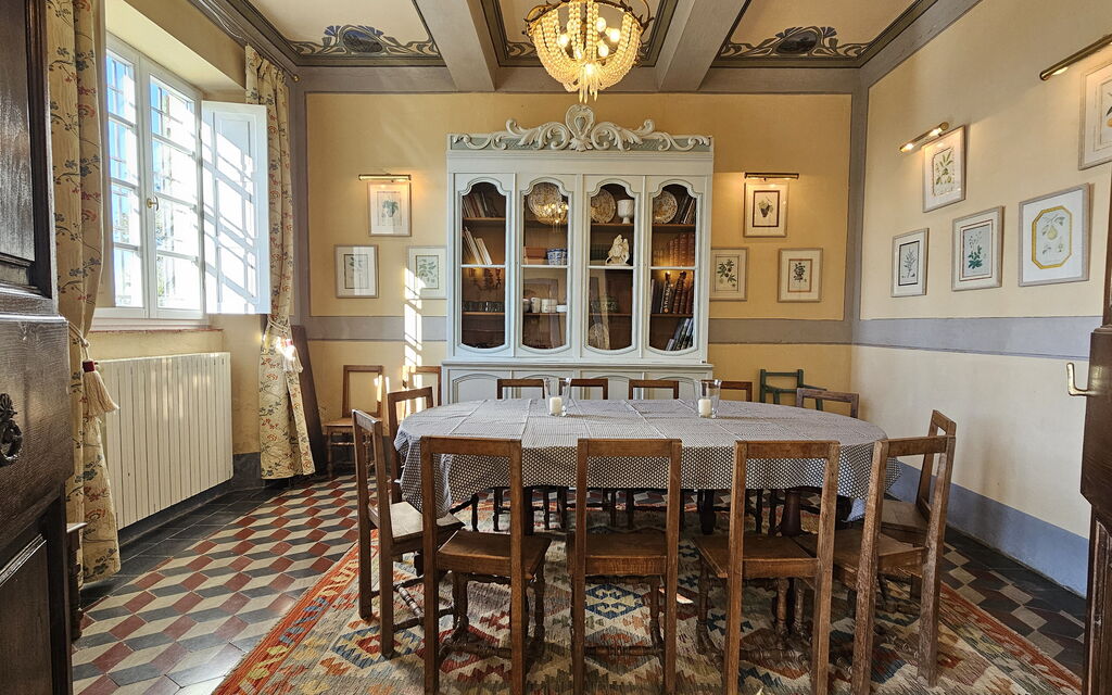 Villa Il Torrazzo, Vista Mare, Massarosa: Autunno, Estate, Inverno, Primavera, Sala da pranzo