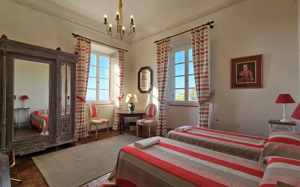 Villa Il Torrazzo, Vista Mare, Massarosa: Autunno, Camera da letto, Estate, Inverno, Primavera