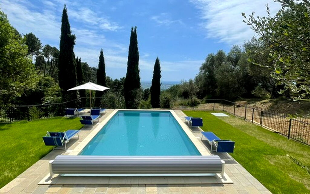 Villa Il Torrazzo, Vista Mare, Massarosa: Autunno, Estate, Piscina, Primavera