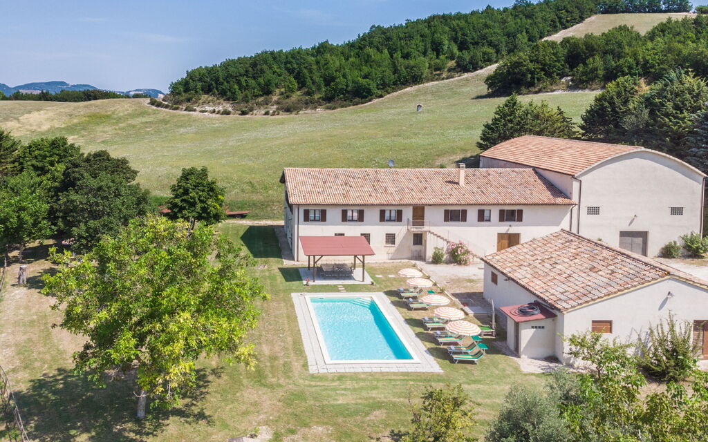 Villa Felice, Private Pool and Hills: Autumn, Balcony / Terrace / Patio, Building Exterior, Garden, Outdoor, Pool, Scenic View, Spring, Summer, Winter