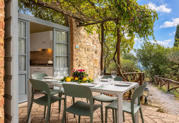 Casa Stella Serena, Casole D'Elsa, Pool: Autunno, Entrata Principale, Estate, Primavera