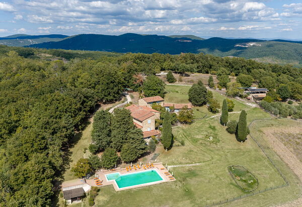 Casa Stella Serena, Casole D'Elsa, Pool: Autunno, Estate, Primavera, Vista Panoramica