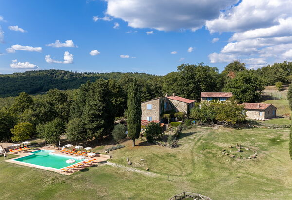 Casa Stella Serena, Casole D'Elsa, Pool: Autunno, Estate, Primavera, Vista Panoramica