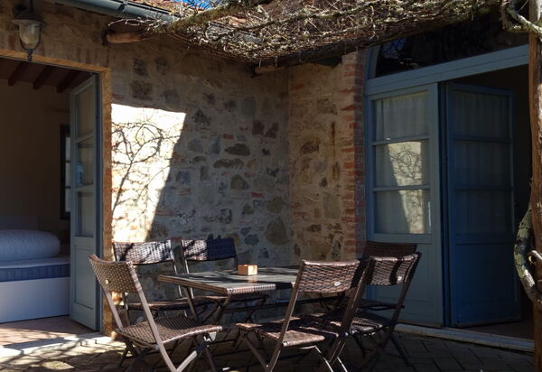 Casa Stella Serena, Podere le Scopaie, Pool: Autumn, Balcony / Terrace / Patio, Spring, Summer