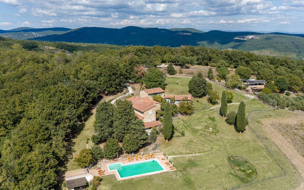 Casa Stella Serena, Casole D'Elsa, Pool: Autunno, Estate, Primavera, Vista Panoramica