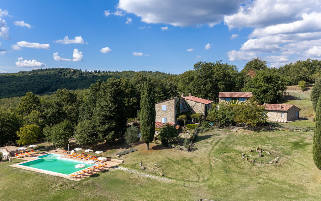 Casa Stella Serena, Casole D'Elsa, Pool: Autunno, Estate, Primavera, Vista Panoramica