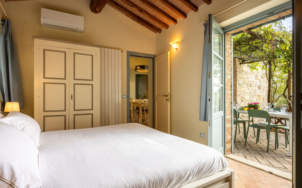 Casa Stella Serena, Casole D'Elsa, Pool: Autunno, Camera da letto, Estate, Primavera