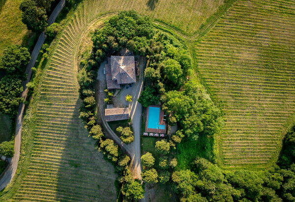 Maison Badia a Passignano: Autunno, Estate, Primavera, Vista Panoramica
