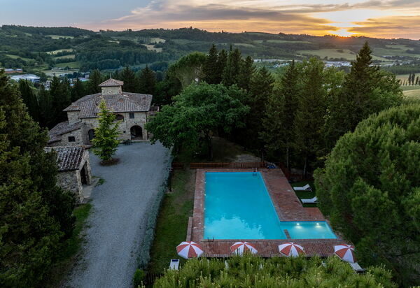 Maison Badia a Passignano: Autunno, Estate, Primavera, Vista Panoramica