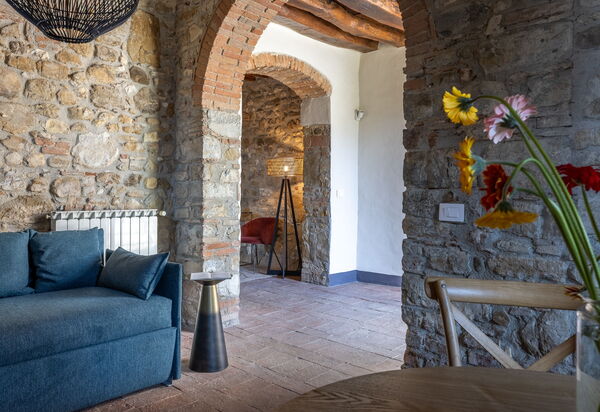 Maison Badia a Passignano: Autumn, Kitchen, Living Room, Spring, Summer