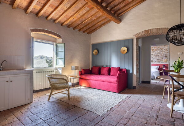 Maison Badia a Passignano: Autumn, Living Room, Spring, Summer