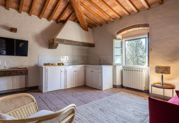 Maison Badia a Passignano: Autumn, Living Room, Spring, Summer