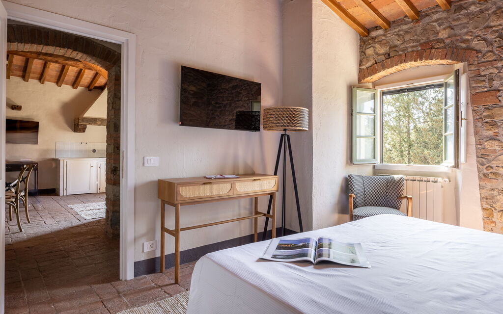 Maison Badia a Passignano - : Autunno, Camera da letto, Estate, Primavera