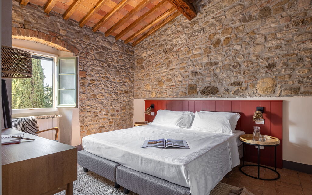 Maison Badia a Passignano - : Autunno, Camera da letto, Estate, Primavera