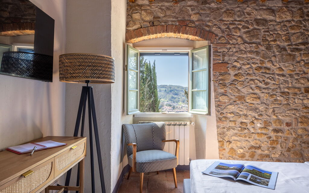 Maison Badia a Passignano - : Autunno, Camera da letto, Estate, Primavera