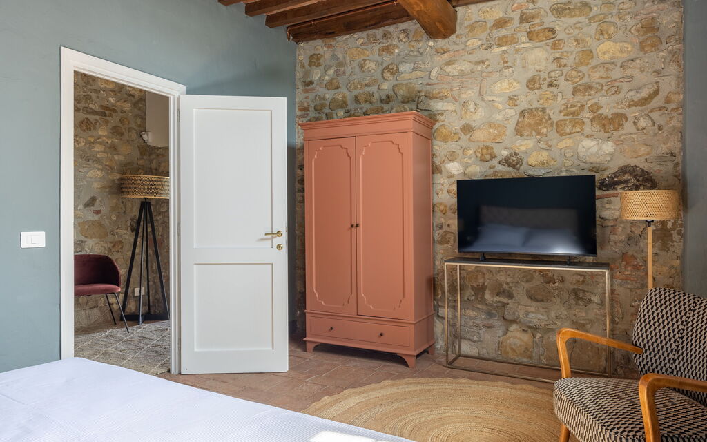 Maison Badia a Passignano - : Autunno, Camera da letto, Estate, Primavera