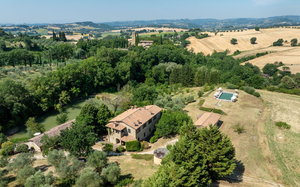 Il Giuncheto, Pool, Amazing View, Umbrian Countryside: Vista Panoramica