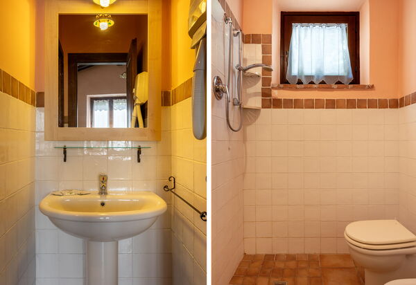 Il Giuncheto Apartments, Pool, Umbrian Countryside: Autumn, Bathroom, Spring, Summer