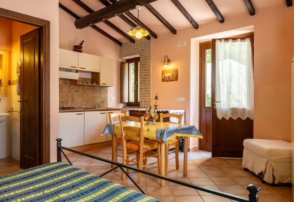 Il Giuncheto Apartments, Pool, Umbrian Countryside: Autumn, Bedroom, Kitchen, Spring, Summer