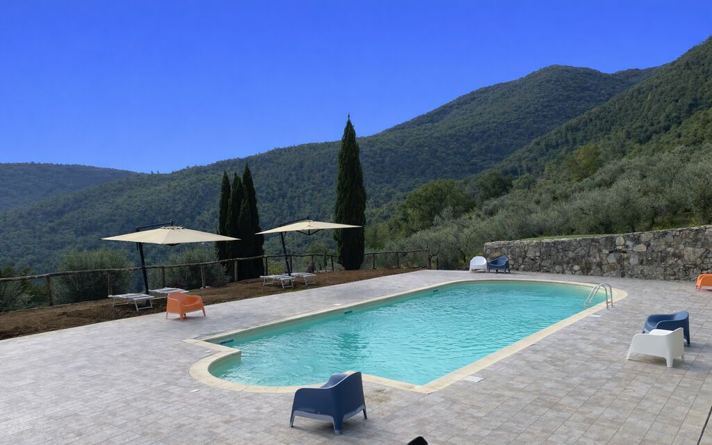 Borgo Antico, Pool, Barberino del Mugello: Autumn, Pool, Scenic View, Spring, Summer