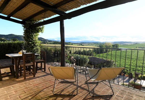 Terre di Giano Private Pool and View, Umbria: Autumn, Garden, Spring, Summer