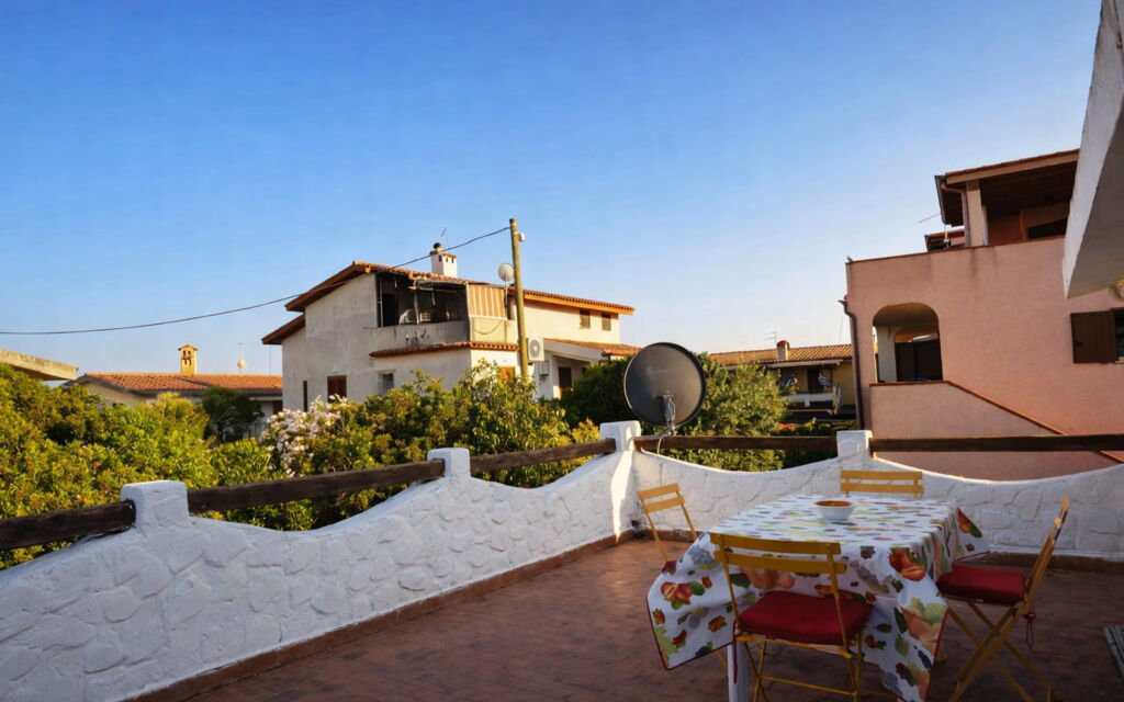 Appartamento Tamara, Budoni: Autunno, Balcone / Terrazza / Patio, Estate, Primavera