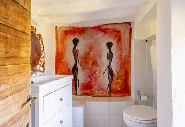 House in Sassa, Historic Tuscany Village, View: Autumn, Bathroom, Spring, Summer