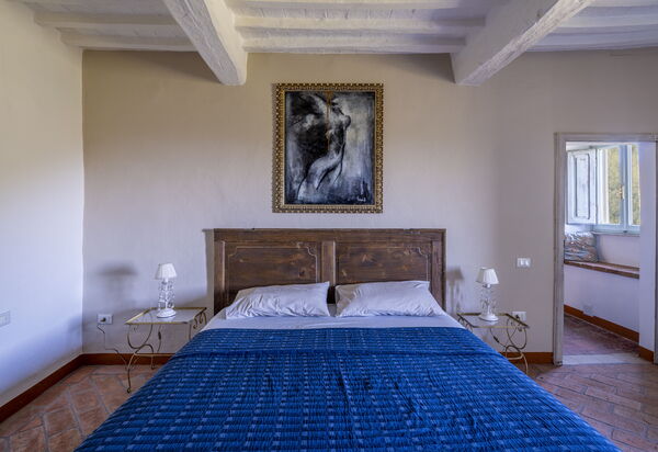 House in Sassa, Historic Tuscany Village, View: Autumn, Bedroom, Spring, Summer