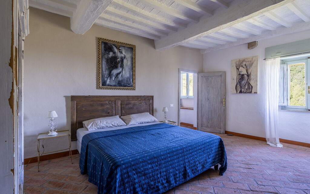 House in Sassa, Historic Tuscany Village, View: Autunno, Camera da letto, Estate, Primavera