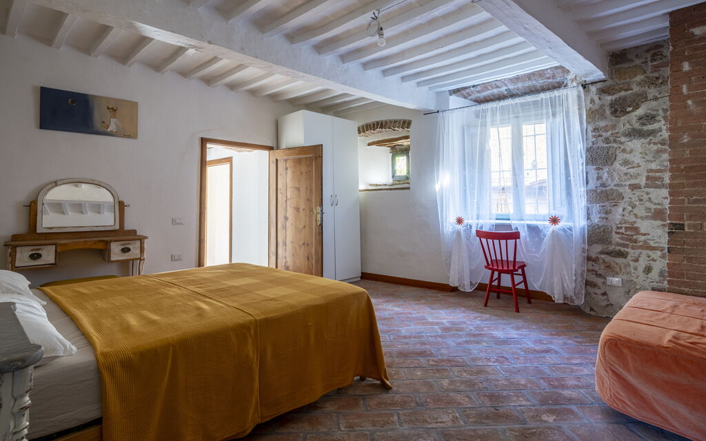 House in Sassa, Historic Tuscany Village, View: Autunno, Camera da letto, Estate, Primavera