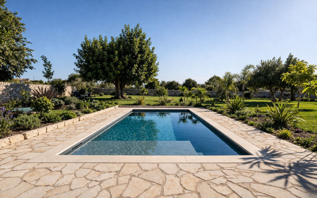 Villa Il Carato, Private Pool, Modica: Autunno, Estate, Piscina, Primavera