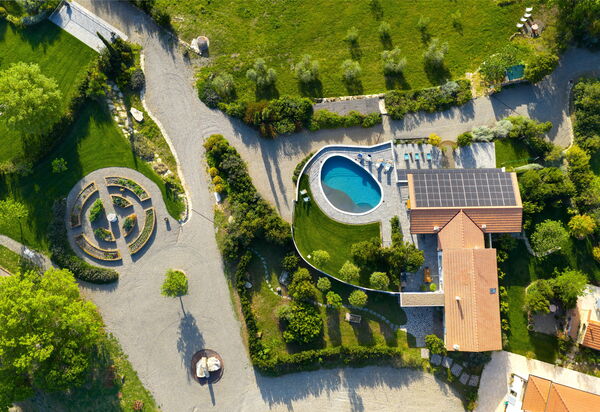 Villa Ombrone: Esterni, Giardino, Piscina, Vista Panoramica